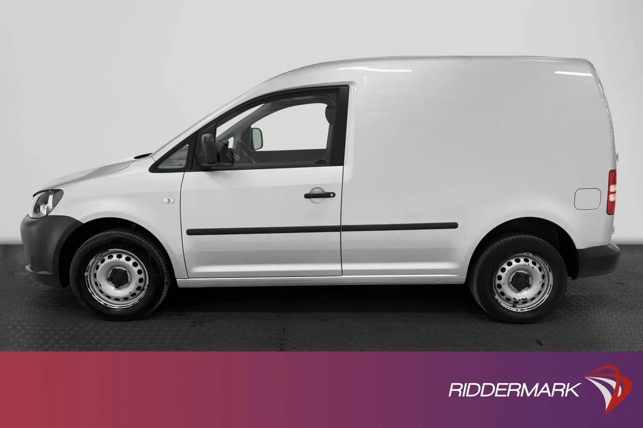 Volkswagen Caddy 2.0 109hk Dragkrok M-Värmare Nyservad Image 1